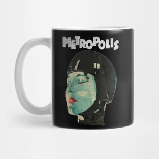 Metropolis Film De Fritz Lang Blanc Mug